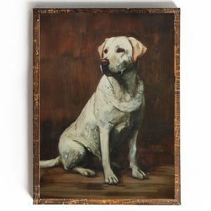 Yellow Labrador Retriever Printable Yellow Lab Wall Art for Cabin Decor Duck Hunting Wall Art Gift for Dog Dad Gift for Duck Hunter Gift Dad
