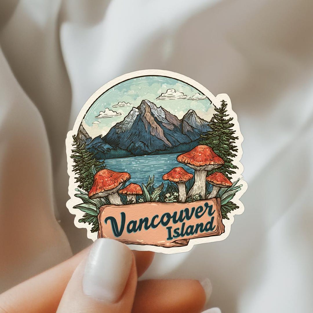 Islander Sticker Vancouver Island Sticker Canada Sticker Waterproof - Etsy