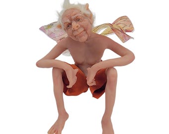 Pixie Elf Art Doll for Collector