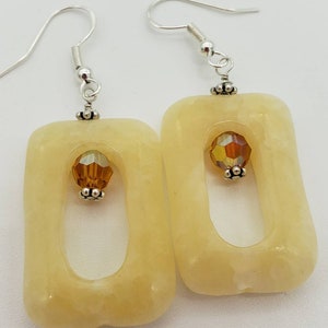 Lemon drop earrings