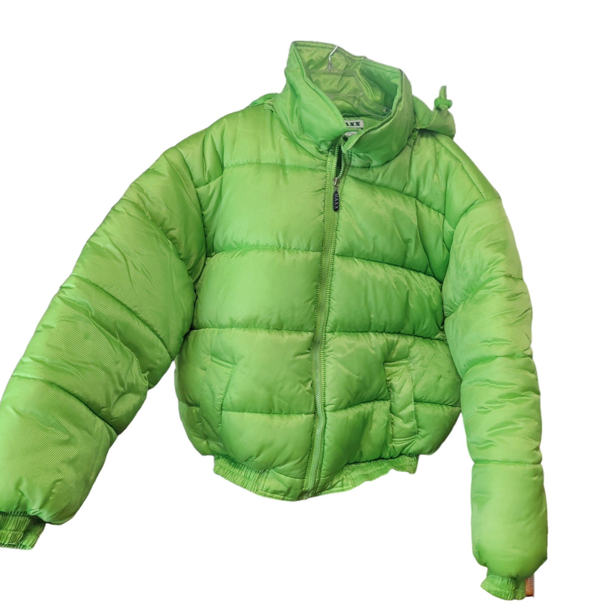 ブルゾン Bacon \"Storm Fury Cal\" Green Quilted Down Jacket Bacon Storm Fury Cal