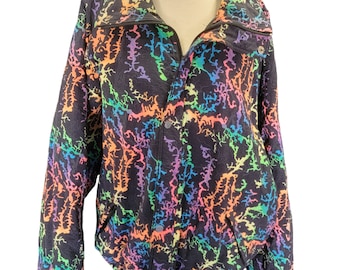 Vintage Neon graphic Colorado Ski Company coat jacket