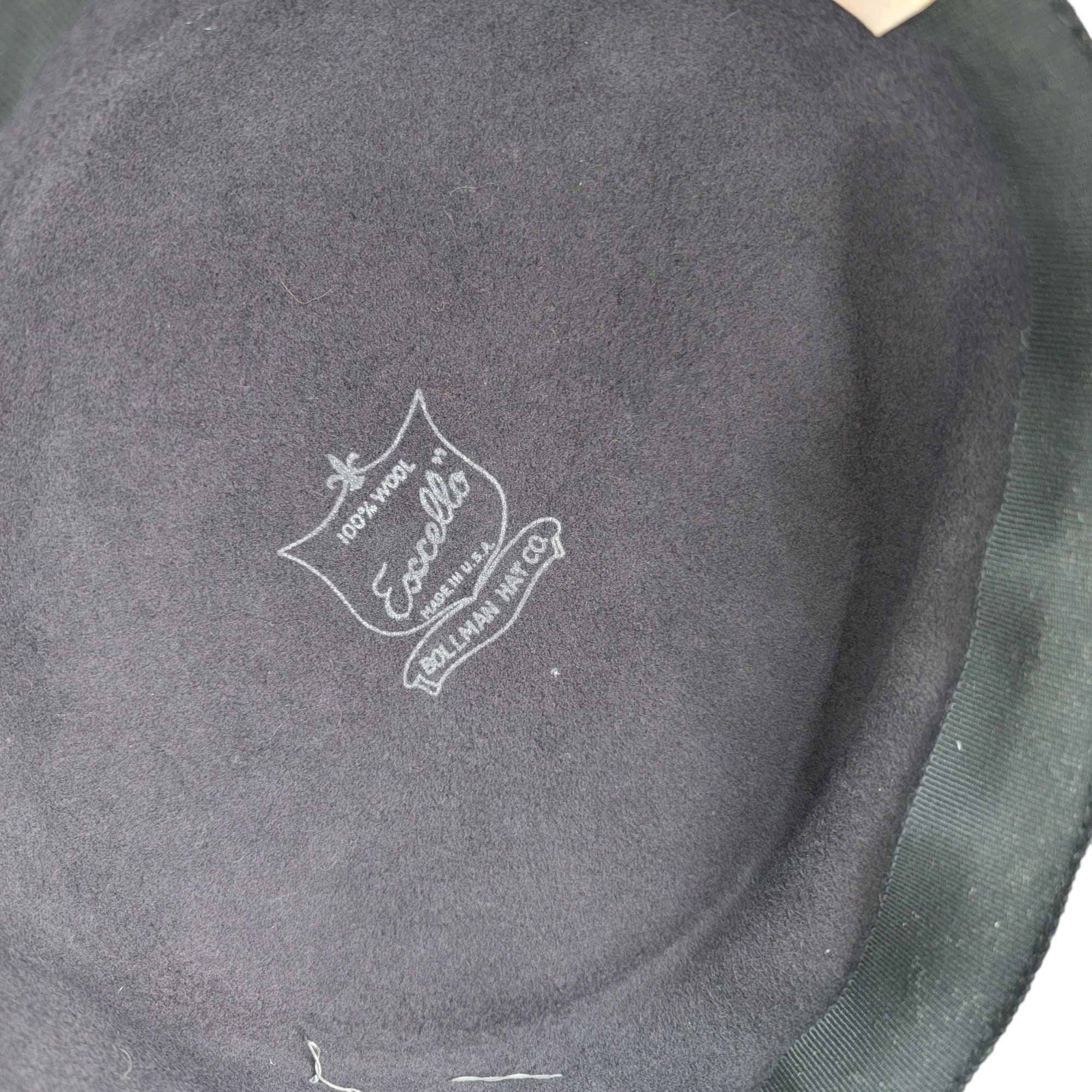 Vintage Adolfo II Wide Brim Wool Hat Vintage Adolfo II Geo.‎ W Bollman 100% Wool Doeskin Felt Red Hat main image 4