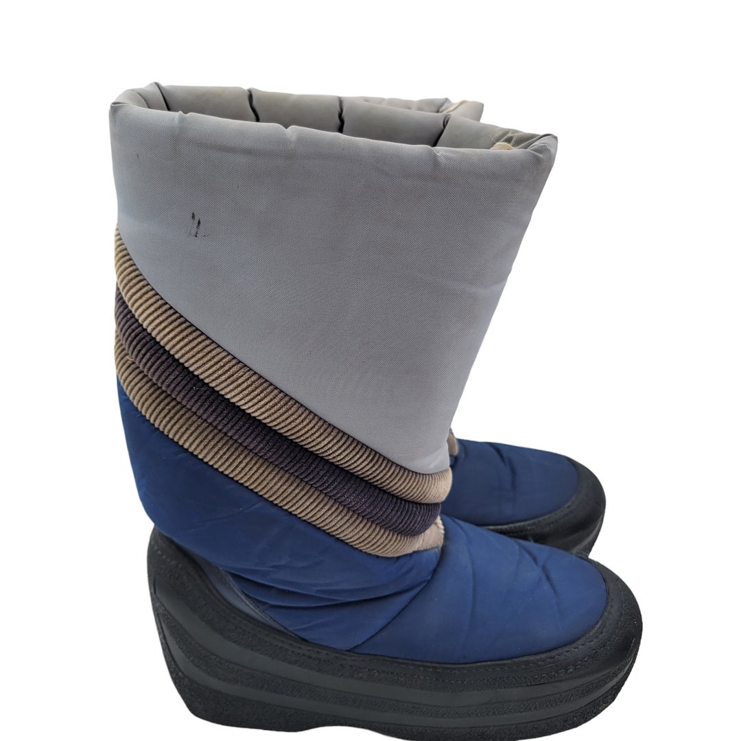Vintage Moon Boots Made in Korea Mens 9/10 Womens 11 Etsy