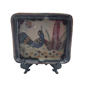 Vintage Ken Edwards El Palomar Pottery Trinket Dish Vintage Mexican Pottery