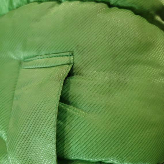 Rare LIME Green Maxx Sportswear puffer Jacket Vin… - image 8