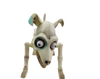 Boney Barney Animated dog by Gemmy Halloween decor skeleton