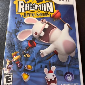 Rayman Raving Rabbids Video Game for the Nintendo Wii Console System Renewed/Perfect Game Disc
