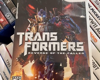 Transformers  Revenge of the Fallen Video Game for the Wii Console System Renewed