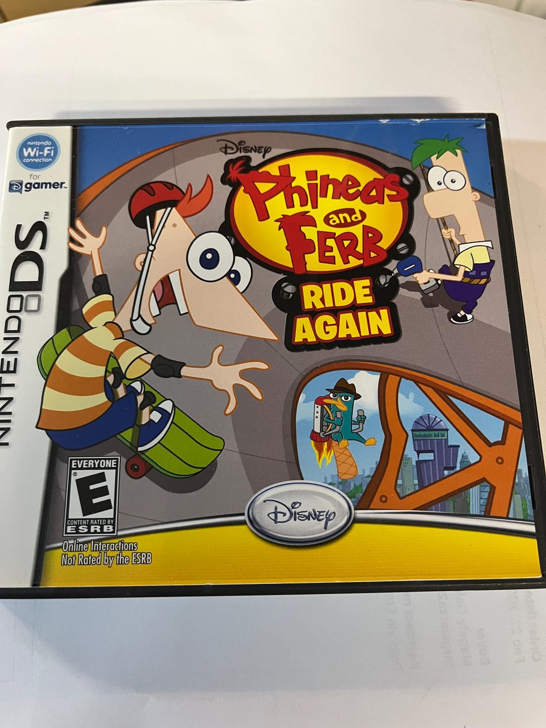 Phineas Adn Ferb Ride Again Video Game for the Nintendo DS 3DS Handheld ...