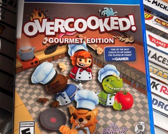Overcooked! Gourmet Edition Video Game for the PS4 Console System Renewed