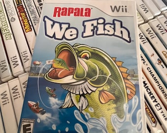 Rapala We Fish Video Game for the Wii Console System Renewed