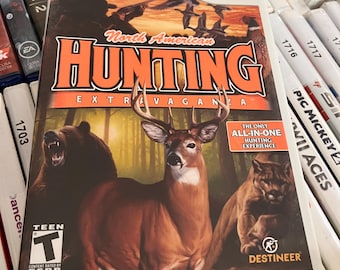 North American Hunting Extravaganza Video Game for the Wii Console System Renewed
