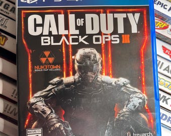 Call of Duty: Black Ops III Video Game for the PS4 Console System Renewed