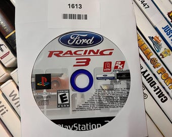Ford Racing  3 Video Game for the PS2 Console System Renewed
