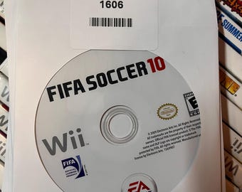 FIFA Soccer 10 Video Game for the Wii Console System Renewed