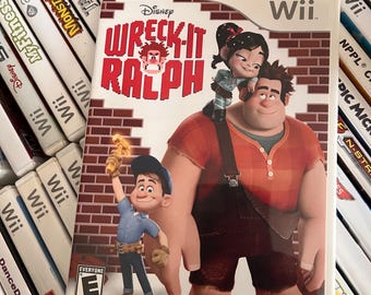 Wreck-It Ralph Video Game for the Wii Console System Renewed