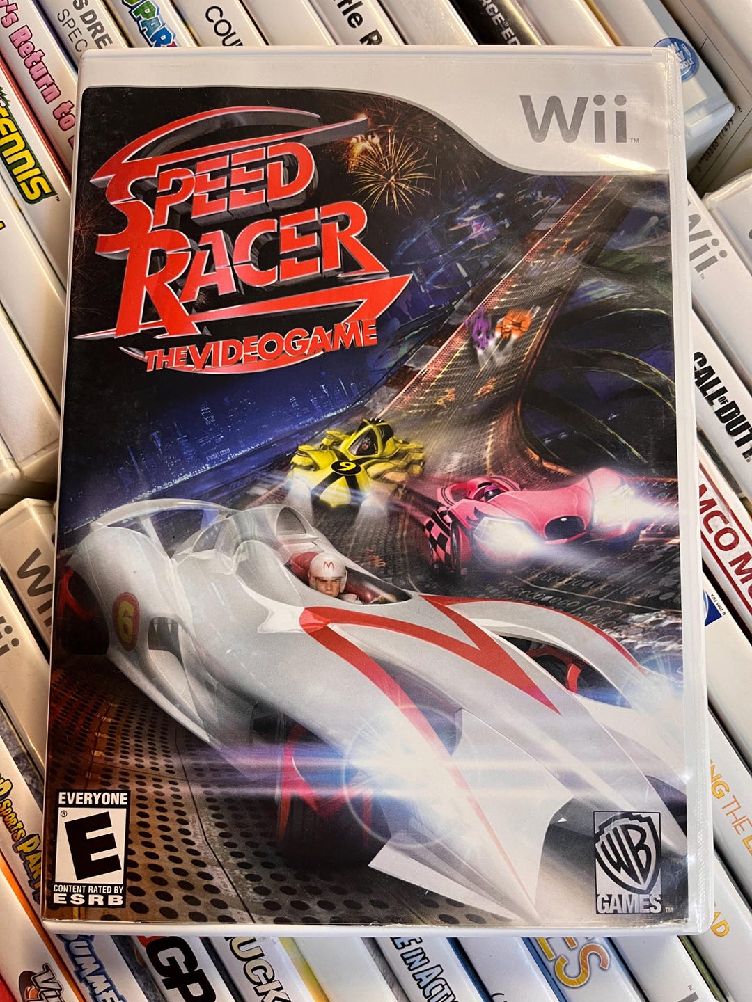 Speed Racers Console Speed Racer the Video Game for the Nintendo Wii and Wiiu Console ...