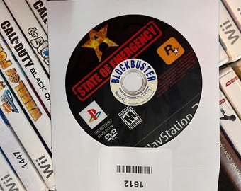 State of Emergency Video Game for the PS2 Console System Renewed