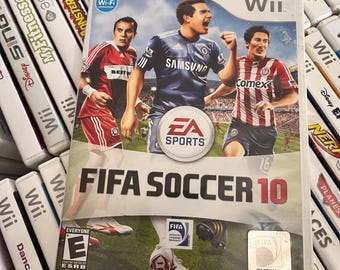 FIFA Soccer 10 Video Game for the Wii Console System Renewed