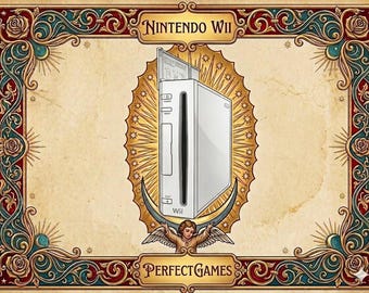 White Nintendo Wii System with Controllers, Renewed. Plays GameCube Games, comes with controllers, cables, power, HDMI adapter