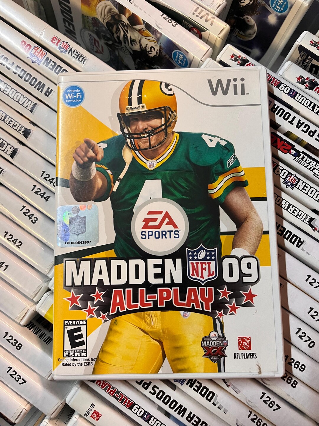 Madden NFL 09 All-play Video Game for the Nintendo Wii Console System ...