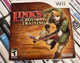 Link's Crossbow Training Video Game for the Wii Console System Renewed