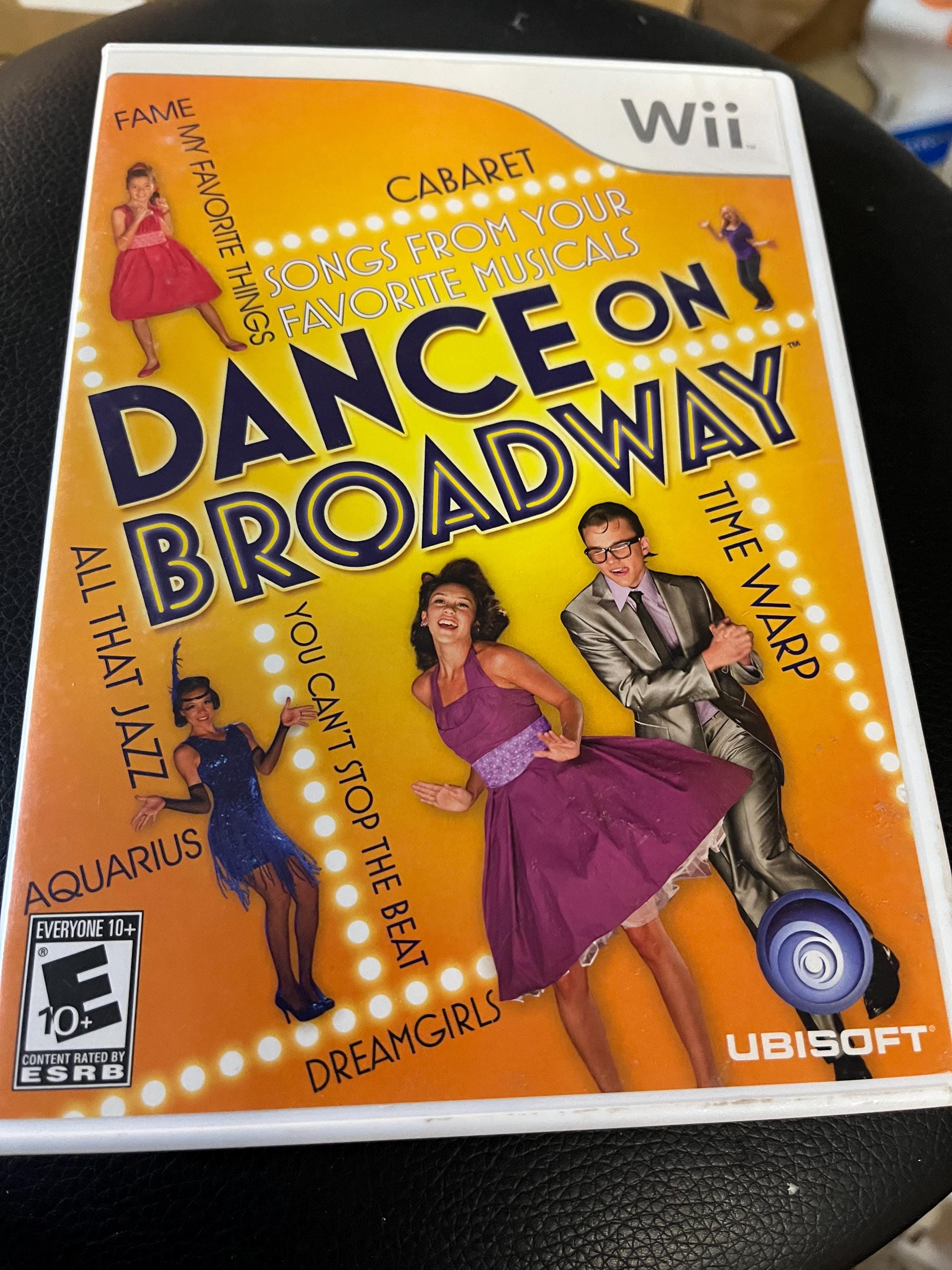 Dance on Broadway Video Game for the Nintendo Wii Console System Renewed/perfect disc