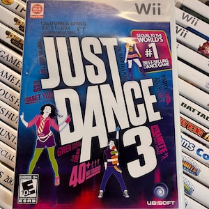 Just Dance 3 Video Game for the Nintendo Wii Console System Renewed/perfect disc