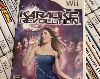 Karaoke Revolution Video Game for the Wii Console System Renewed