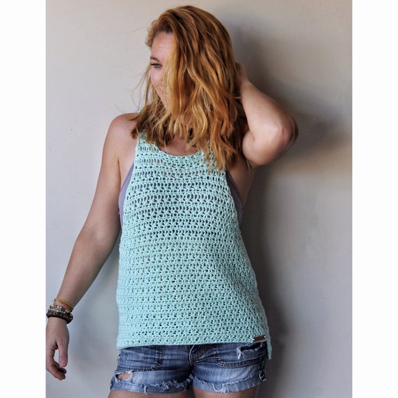 The 100% Bamboo Deco Tank + Crochet Tank Tops for Summer