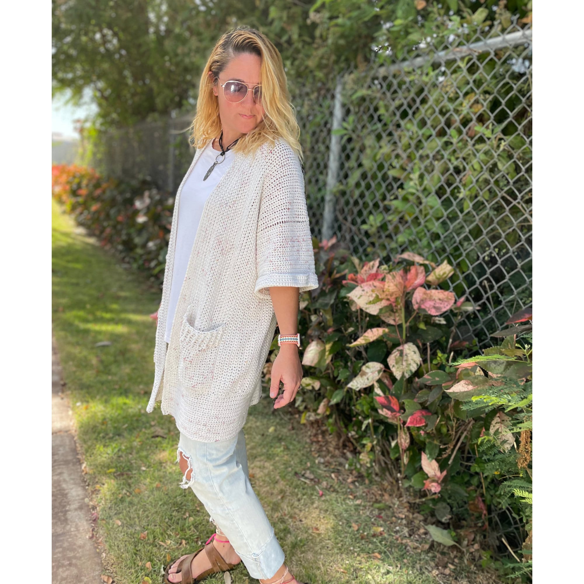 Crochet Pattern/ Crochet Spring Cardigan/ Beginner Crochet Etsy