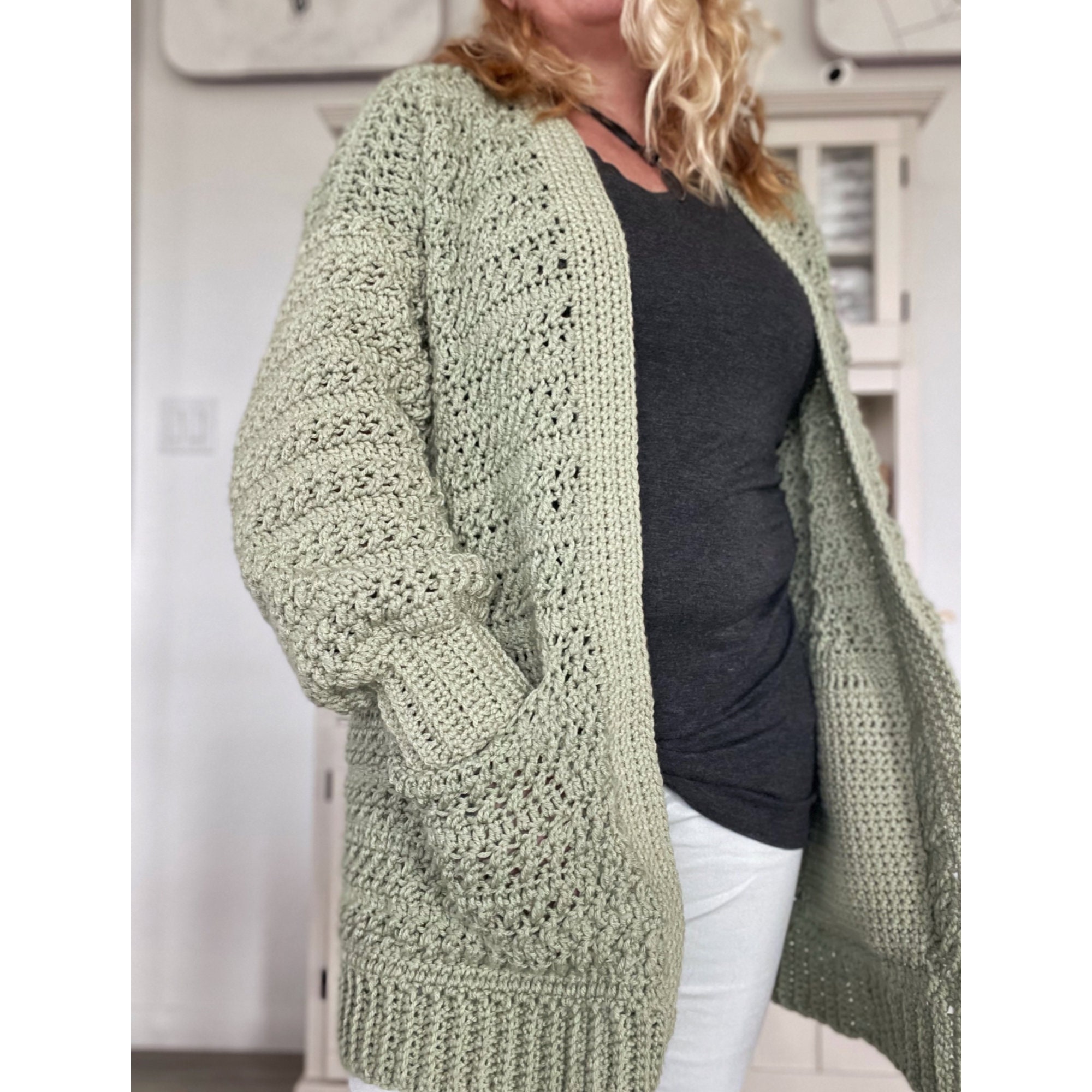 Oversized Cardigan Crochet Patterns for an Easy Fit 17 Crochet Pattern/ Crochet Cardigan Pattern/ Oversized