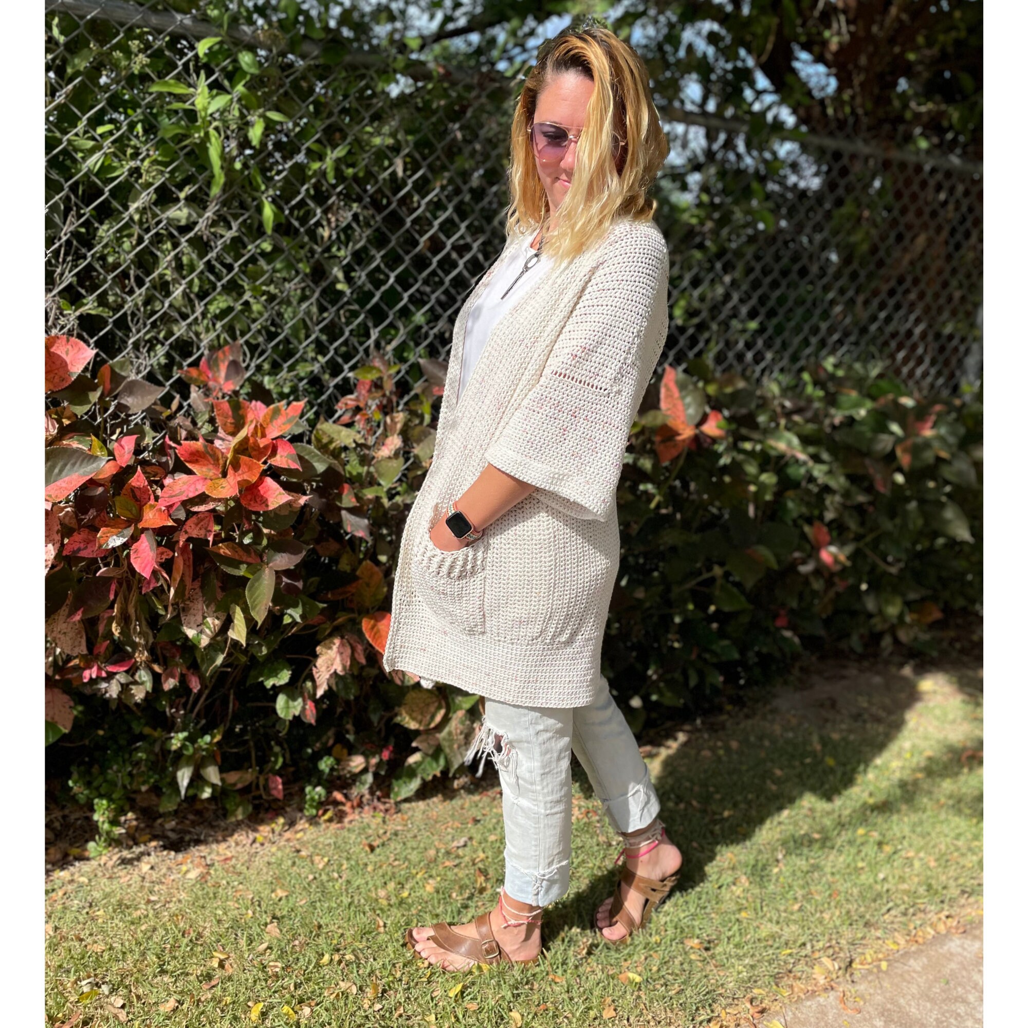 Crochet Pattern/ Crochet Spring Cardigan/ Beginner Crochet Etsy