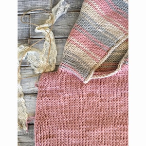 Crochet Pattern/ The Baja Hoodie/ Crochet Hoodie Pattern/Tunisian Crochet Pattern/ Crochet Pullover/ Crochet Sweater/ Unisex Crochet Pattern image 8