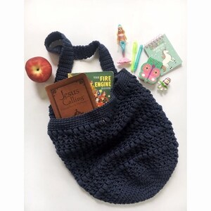 Crochet Pattern/ Crochet Market Bag Pattern/ Boho Hippie Market Bag/ Crochet Cross Body Bag Pattern image 3
