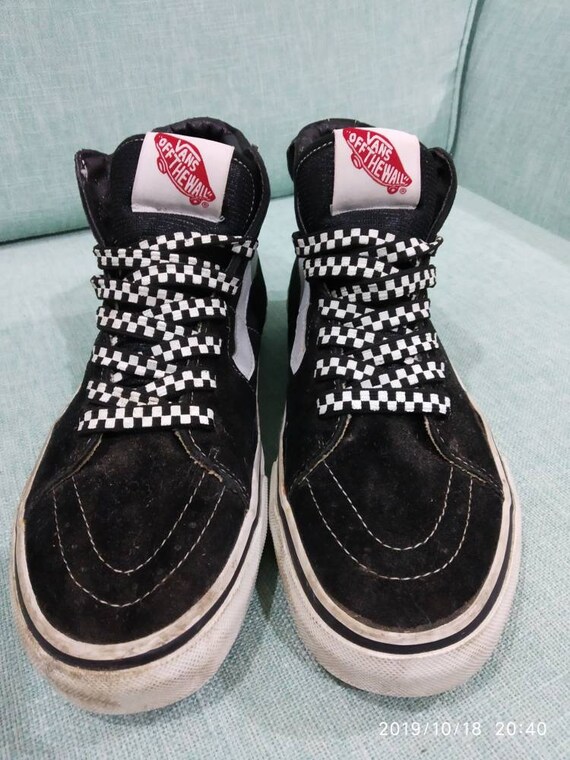 vans black high cut