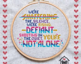 Rising - KPDH cross stitch pattern