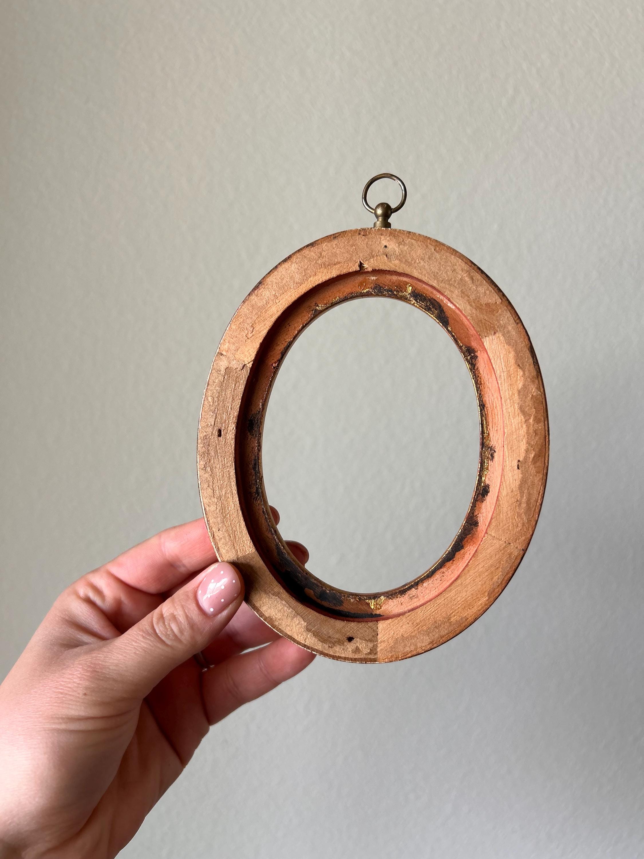 Antique Wood Frames | Ornate Oval Frame | Vintage Gallery Wall Decor ...