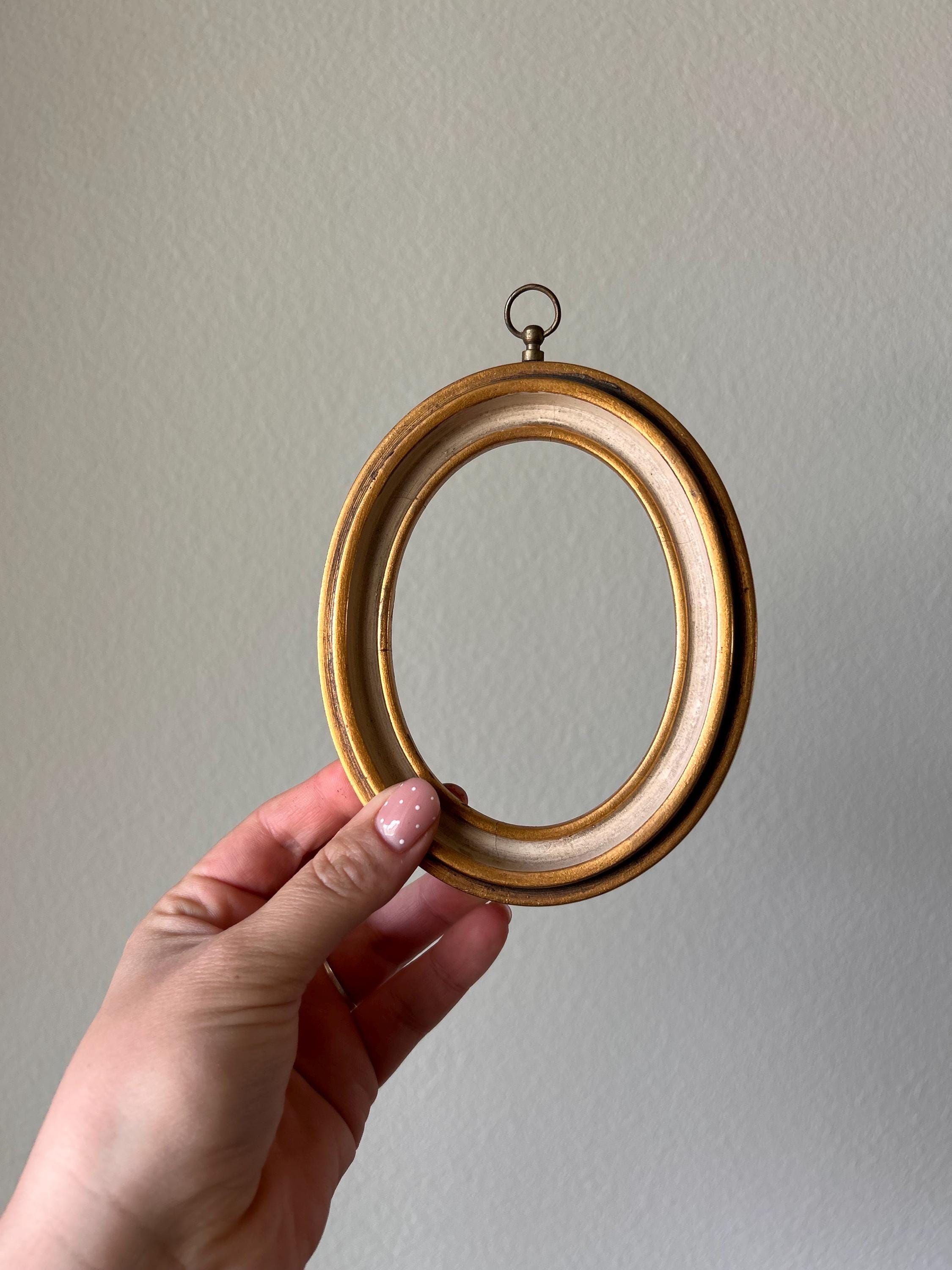 Antique Wood Frames | Ornate Oval Frame | Vintage Gallery Wall Decor ...