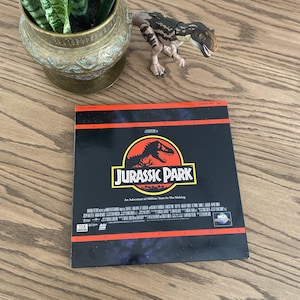 Vintage 1994 Jurassic Park Laserdisc LD Letterboxed Edition - Etsy