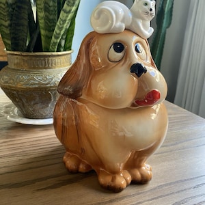 Japanese Cat Cookie Jar - Etsy