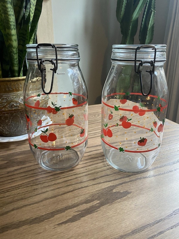 ビンテージ コットンジャー キャニスター Vintage Ceramic Canister