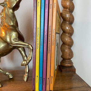 Vintage 1970s Children&#39;s Hardcover Book Set - Raintree Read About It Series