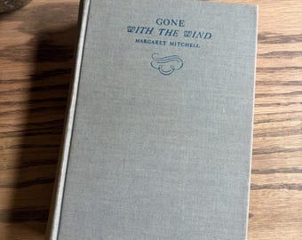 Vintage 1936 Gone With the Wind by Margaret Mitchell Hardcover MacMillan Company