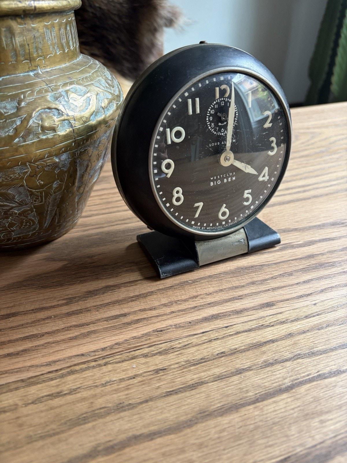 アンティーク 【WESTCLOX 】置き時計 スコットランド 1940s Westclox - Etsy