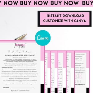 Brand Ambassador / Social Media Influencer Agreement