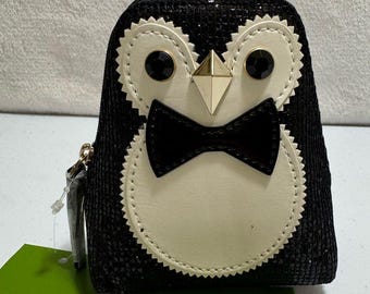 NWT vintage Y2K rare Kate Spade  Penguin Coin Purse