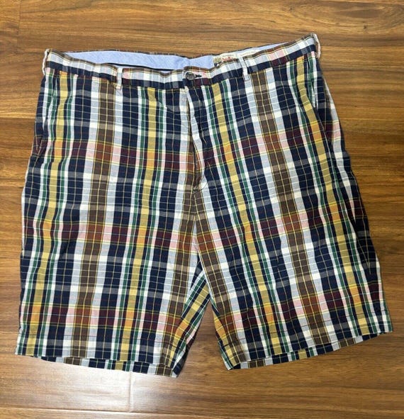 VTG ラルフローレン マドラス チェック柄 メンズ ショートパンツ