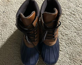 Perry Ellis America Progress High Leather Boots/Size 13 Chukka Boots Lace Up Y2K Perry Ellis | Shoes | Perry Ellis America Progress High  main image 3